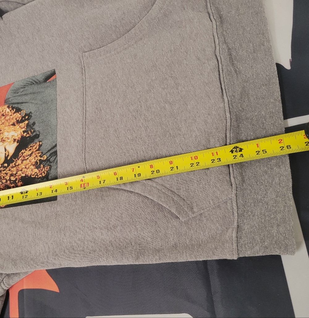 Ladies Janet Jackson Gray Hoodie Sweater, Small - Picture 5 of 6